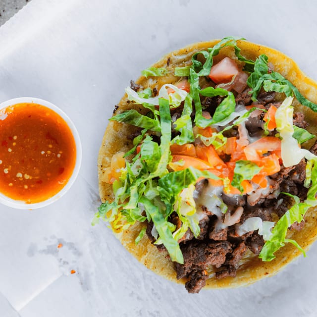 Steak Tacos.