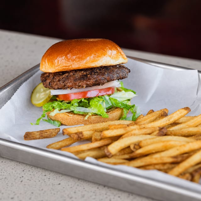 1/4lb Single Burger.