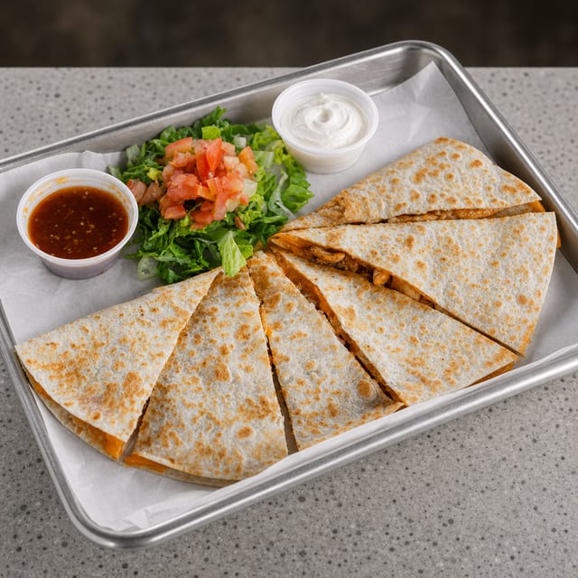 Chicken Quesadilla.