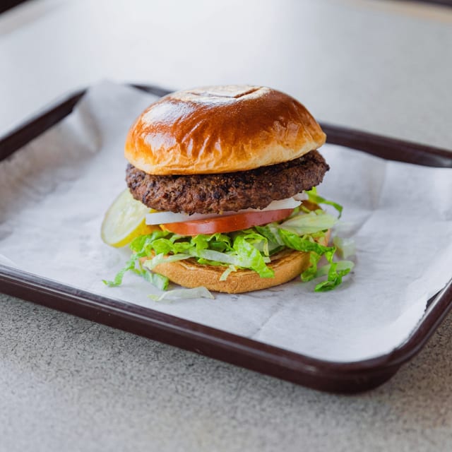 1/4lb Single Burger.